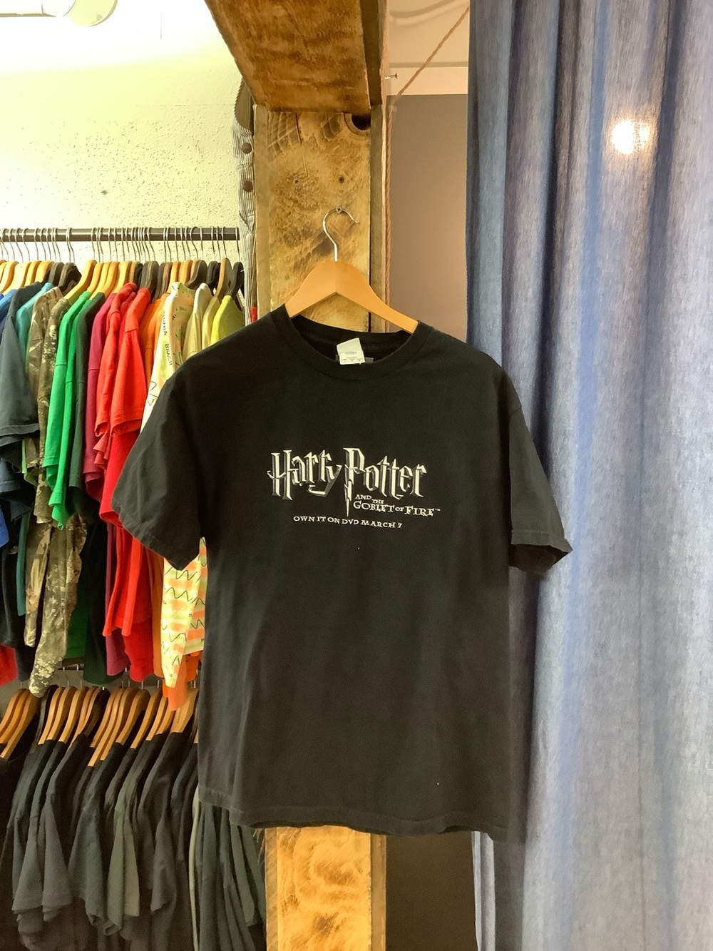 Vintage Harry Potter Black graphic T-shirt
